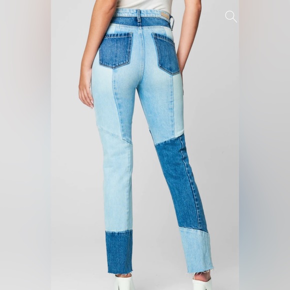 NWT Blank NYC The Lexington in Fare Warning Jeans Size 32 - Picture 5 of 10